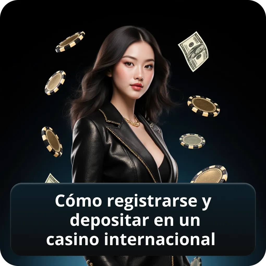 Cómo registrarse y depositar en un casino internacional